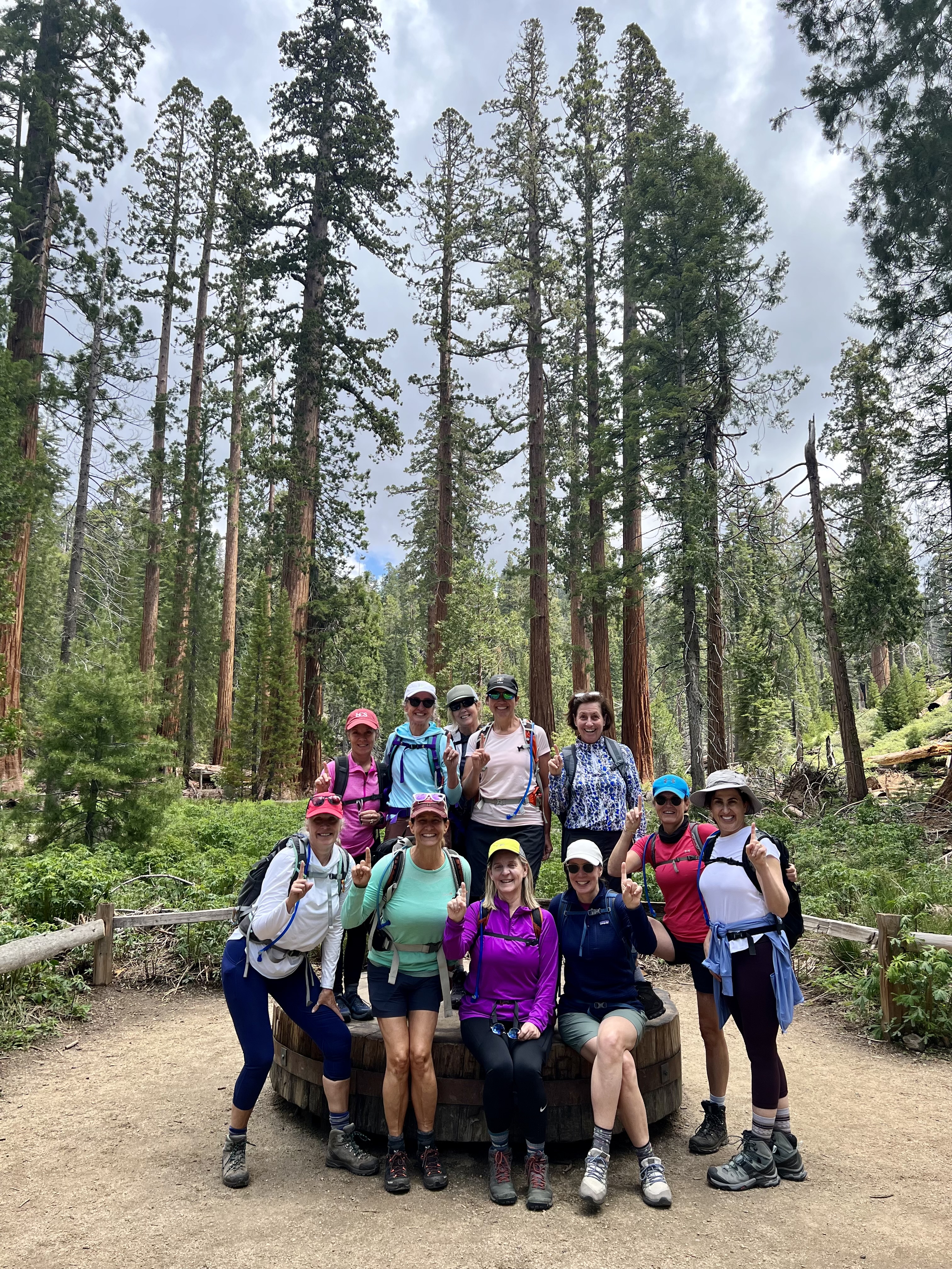#mariposagrove #tredsup #womenhiking #yosemite #sequoias